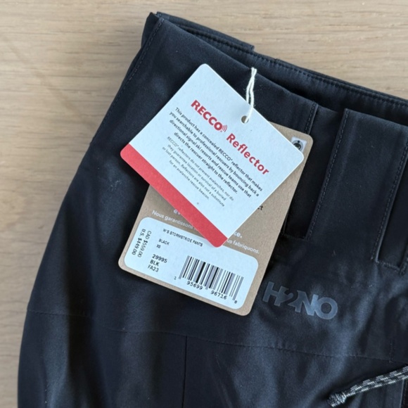 NEW Patagonia Women's Stormstride Pants - Black - XS - Picture 6 of 8